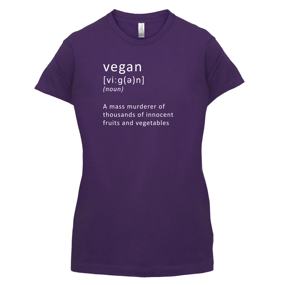 Funny Definition Vegan T Shirt