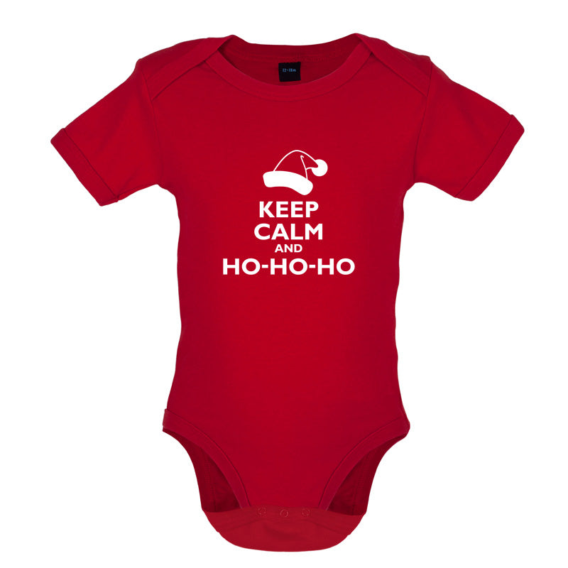 Keep Calm and Ho-Ho-Ho Baby T Shirt