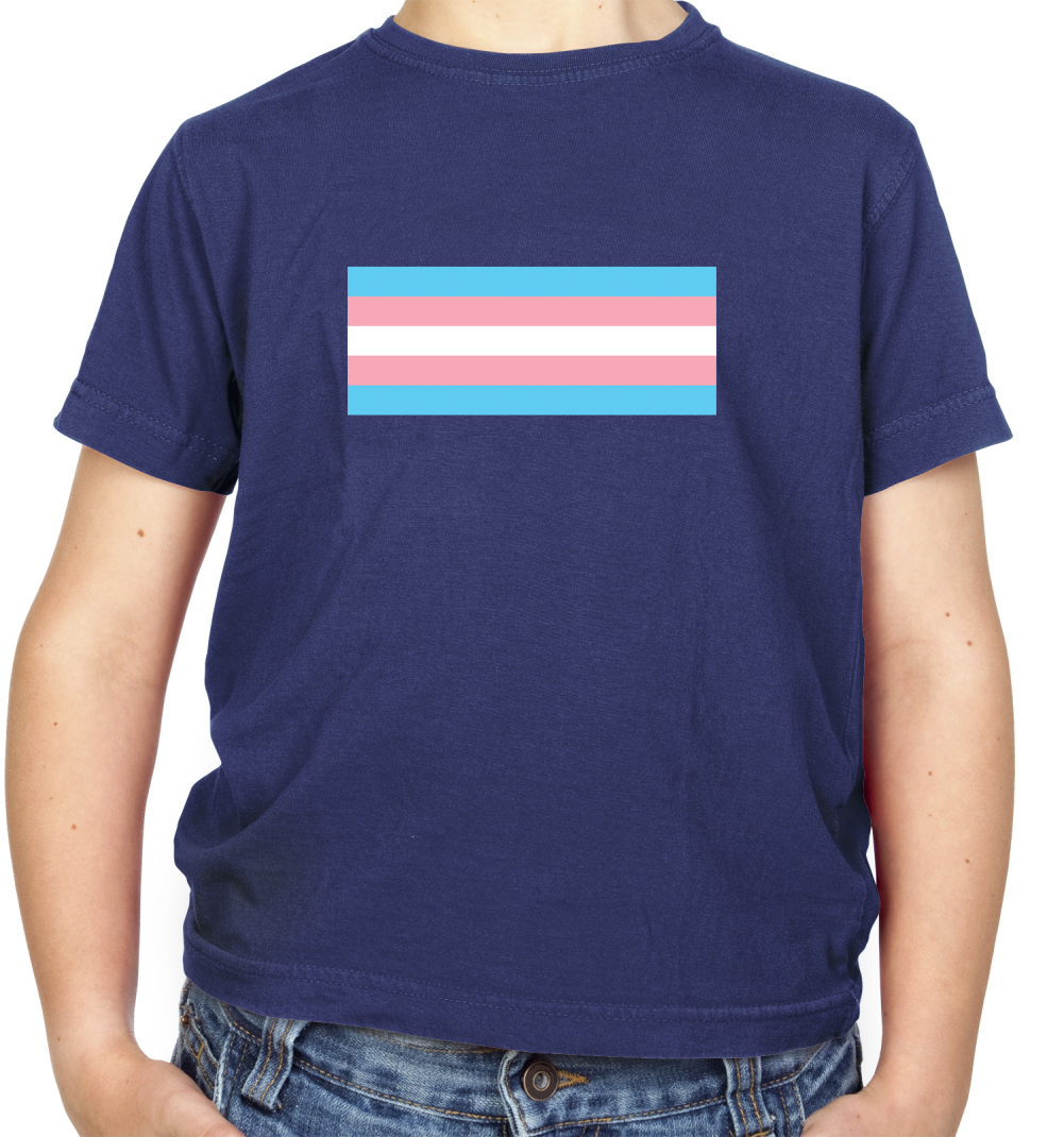 LGBT Flags - Transgender Kids T Shirt
