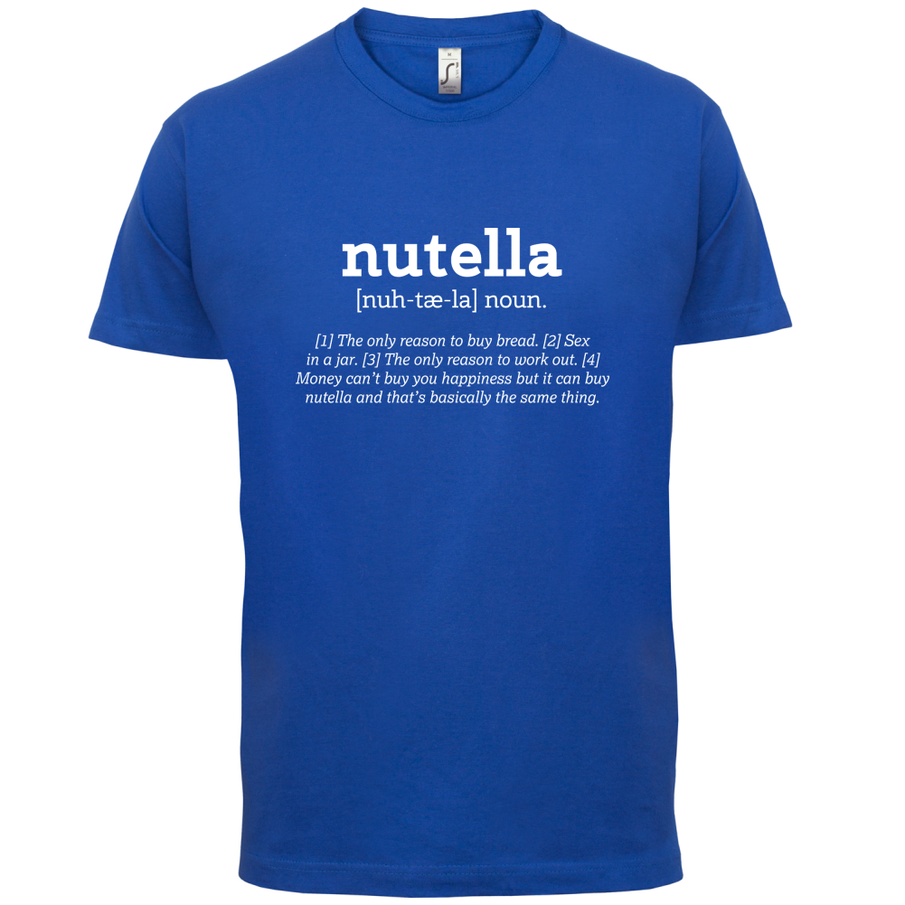 Definition Nutella T Shirt