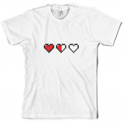 Retro Hearts T Shirt