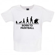 Born to Paintball Baby T Shirt