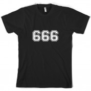 666 College T Shirt