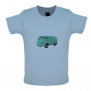 Split Screen Campervan Colour Baby T Shirt