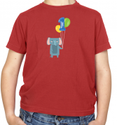 1st Birthday Elephant Kids T Shirt