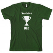 world's best dad t-shirt