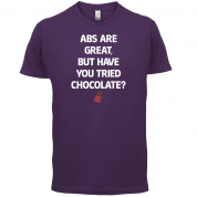 Abs Are Great, Chocolate  T Shirt