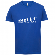Evolution Of Man Biathlon T Shirt