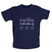 Maths It All Adds Up Baby T Shirt