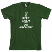 Keep Calm and Do Archery T Shirt