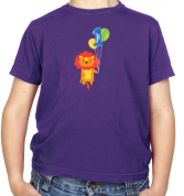 1st Birthday Lion Kids T Shirt