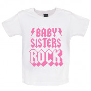 Baby Sisters Rock Baby T Shirt