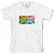 South African Union Jack Flag T Shirt