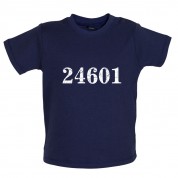 24601 Prison Number Baby T Shirt