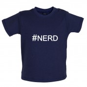 #Nerd (Hashtag) Baby T Shirt