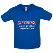 Atheism A Non Prophet Organisation Kids T Shirt