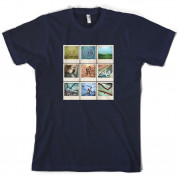 Go Cycling Photo Collage T Shirt