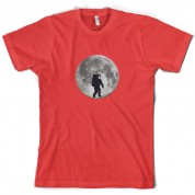 Astronaut On The Moon T Shirt