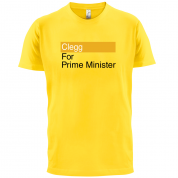 Clegg for Prime Minister T Shirt