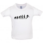 Evolution of Man Basketball Kids T Shirt