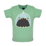 Smiley Face Narwhal Mrs T Shirt