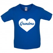 Heart Grandma Kids T Shirt