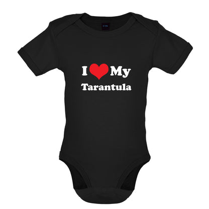 I Love My Tarantula Baby T Shirt