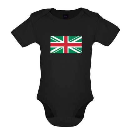Union Jack Nigeria Flag Baby T Shirt