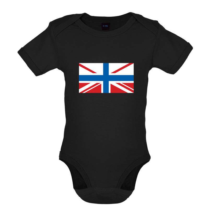 Russian Union Jack Baby T Shirt