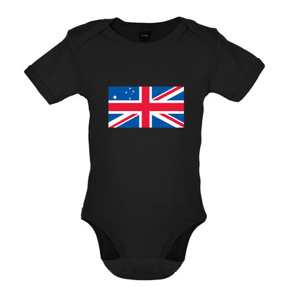 Australian Union Jack Flag Baby T Shirt