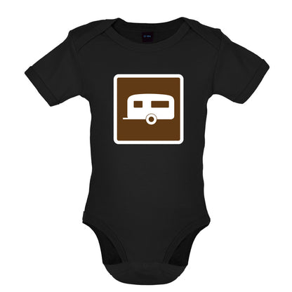 Caravan Sign Baby T Shirt