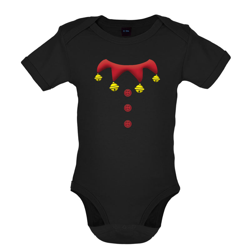 Christmas Elf Suit Baby T Shirt
