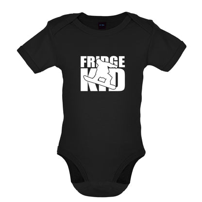 Fridge Kids Snowboard Baby T Shirt