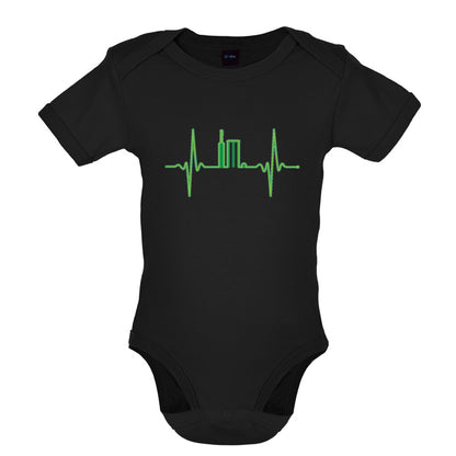 Heartbeat Cricket Baby T Shirt