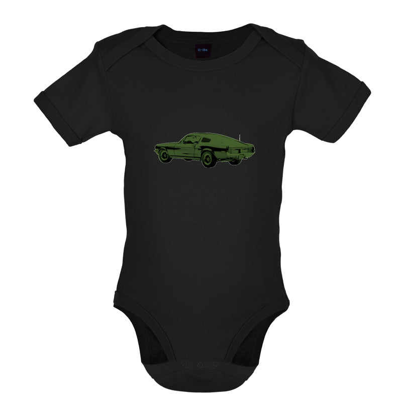 Classic American Muscle Car Baby T Shirt