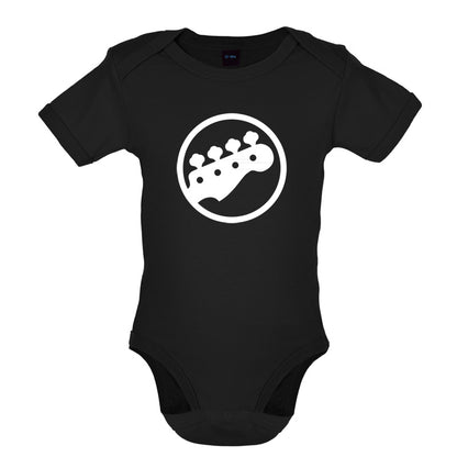 Bass Guitar Headstock Baby T Shirt