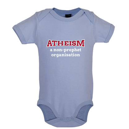 Atheism A Non Prophet Organisation Baby T Shirt