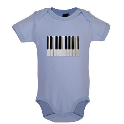 Piano Keys Colour Baby T Shirt