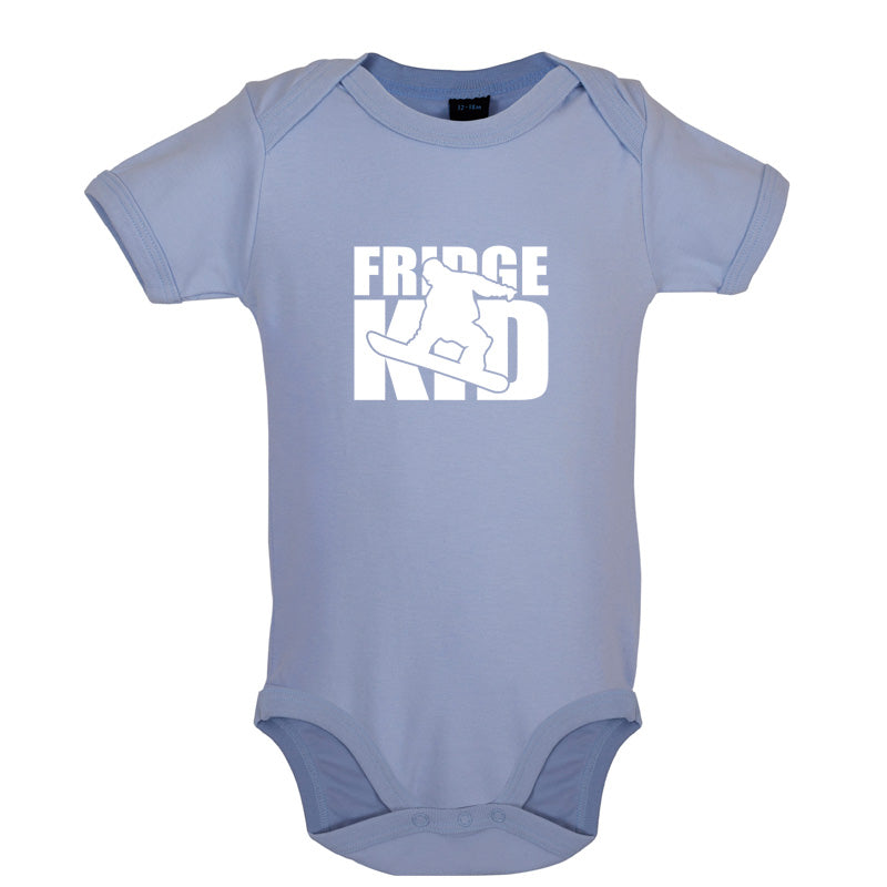 Fridge Kids Snowboard Baby T Shirt