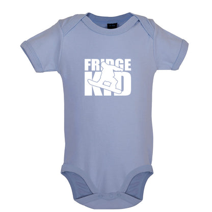 Fridge Kids Snowboard Baby T Shirt