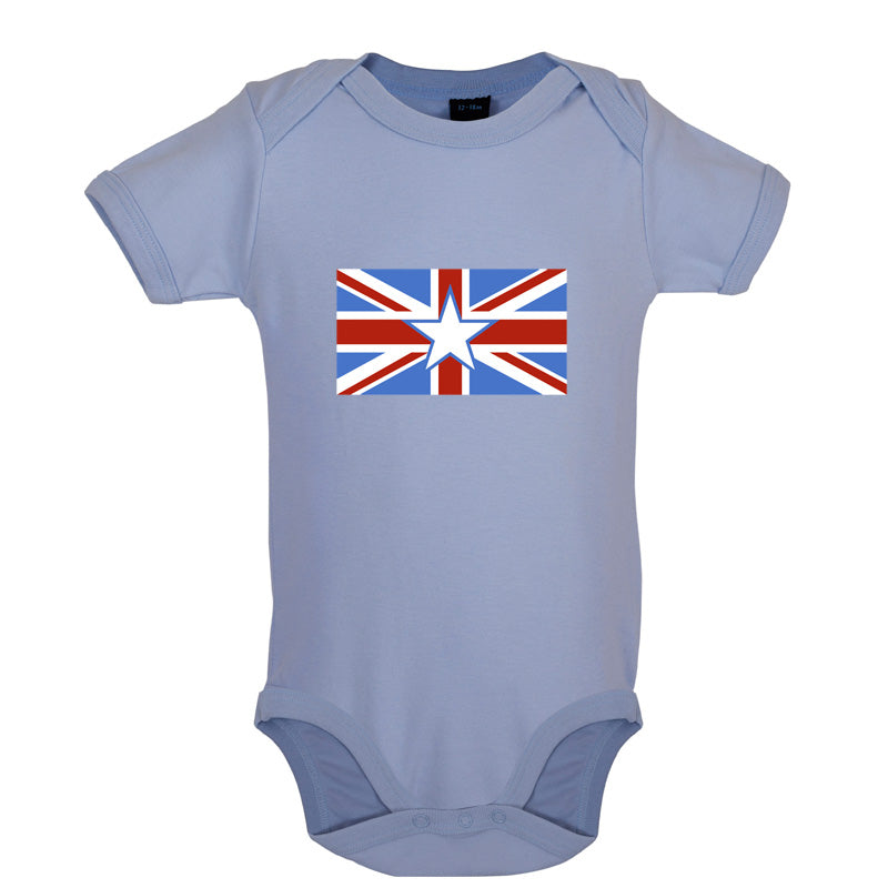 Somalian Union Jack Flag Baby T Shirt