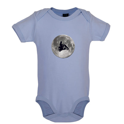 Moped Moon Baby T Shirt
