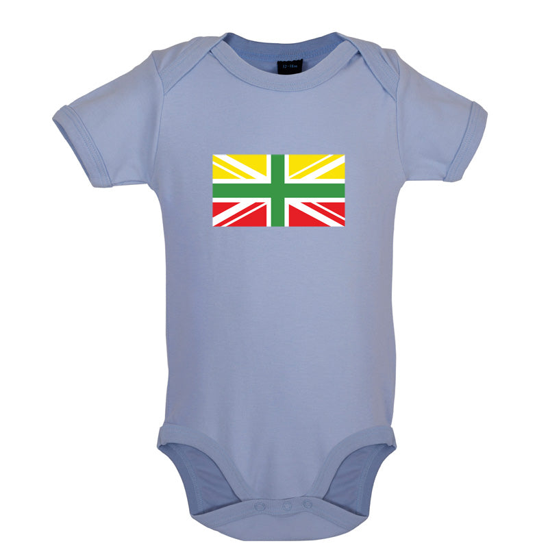 Lithuanian Union Jack Baby T Shirt