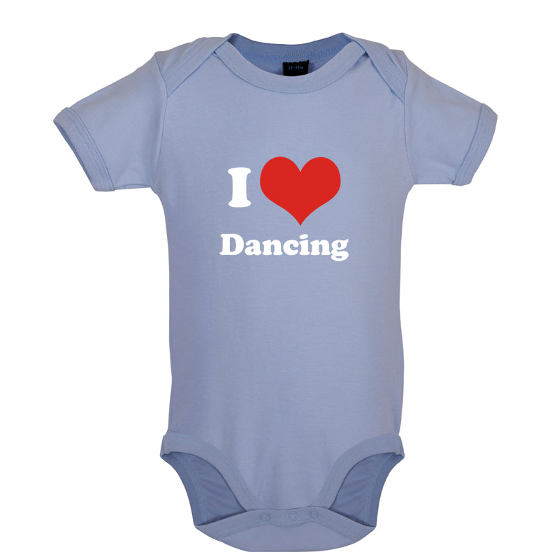 I Love Dancing Baby T Shirt