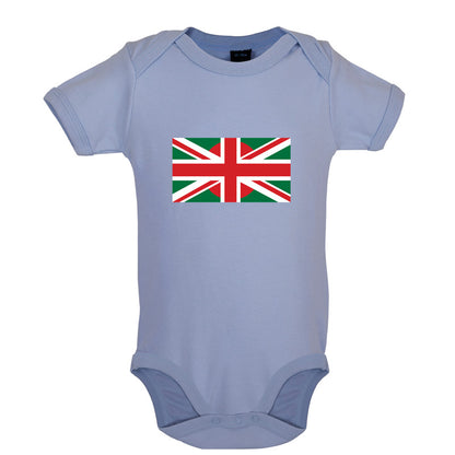 Bangladesh Union Jack Flag Baby T Shirt