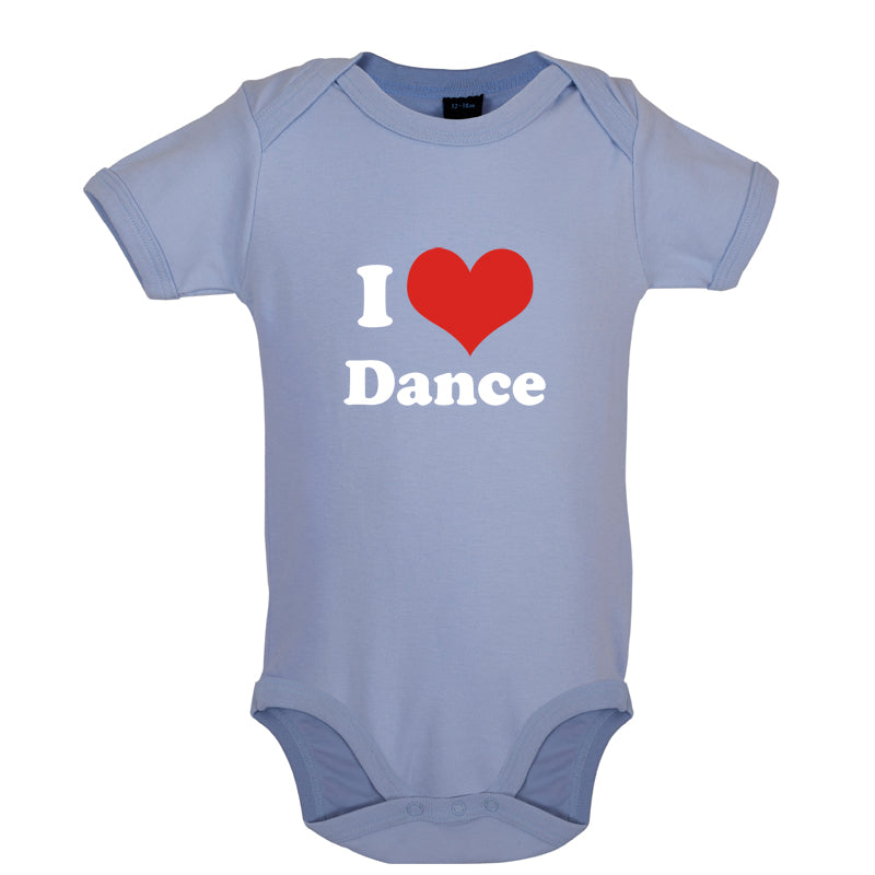 I Love Dance Baby T Shirt