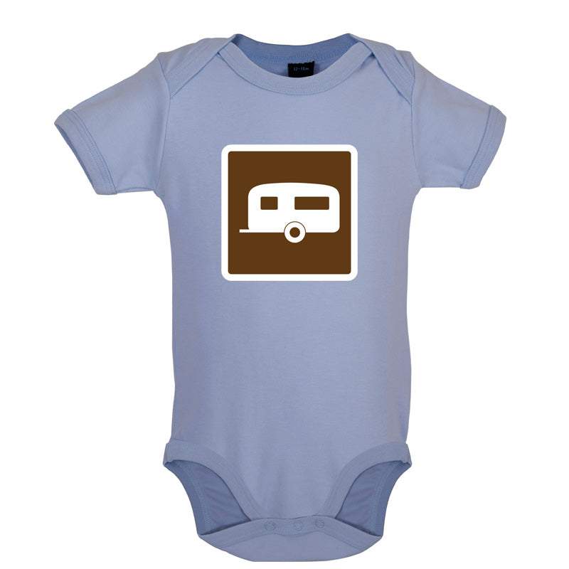 Caravan Sign Baby T Shirt