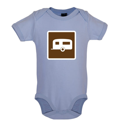 Caravan Sign Baby T Shirt