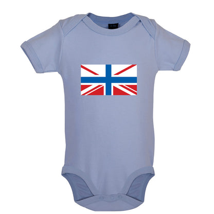 Russian Union Jack Baby T Shirt