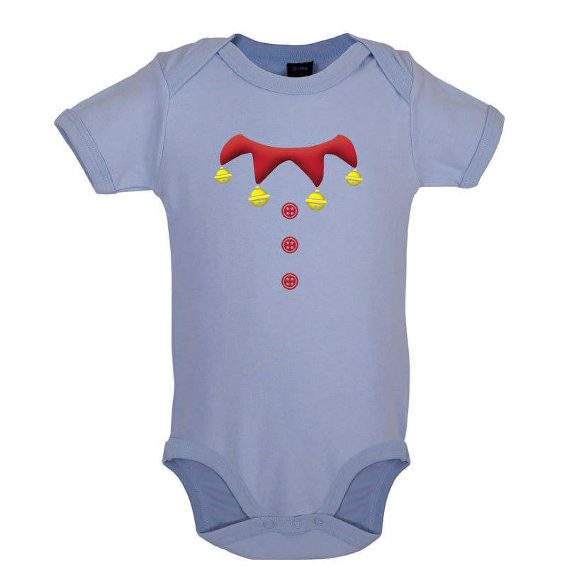 Christmas Elf Suit Baby T Shirt